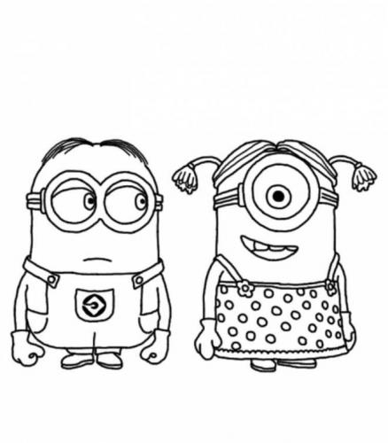 Dessin Les Minions très drôle